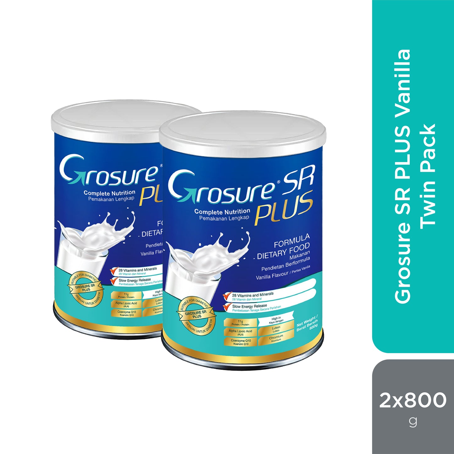 Grosure® SR Plus Complete Nutrition Vanilla