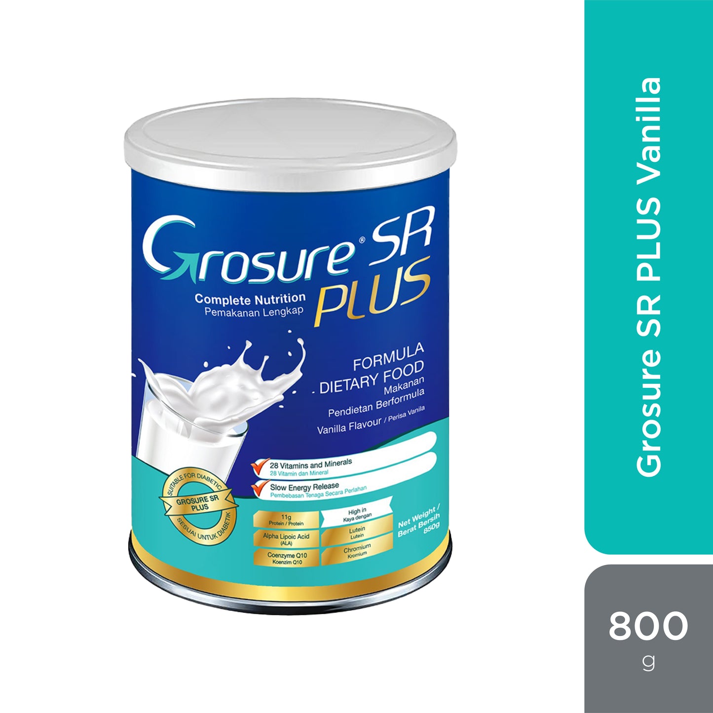 Grosure® SR Plus Complete Nutrition Vanilla