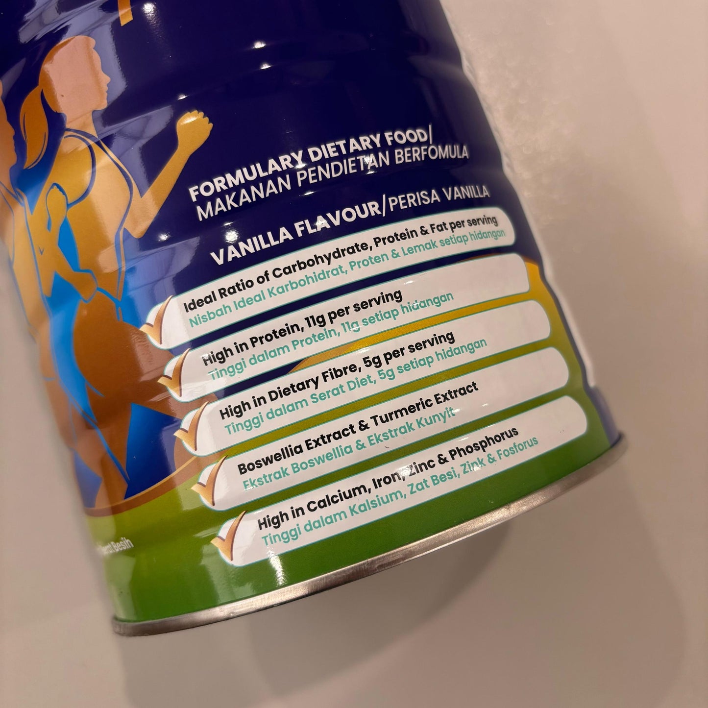 Grosure Activ 800GM Vanilla (Susu Kunyit Kolagen)