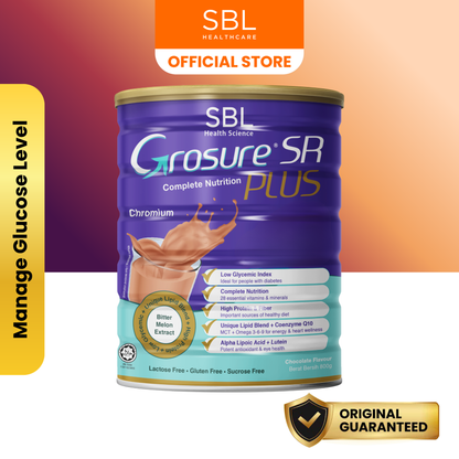 Grosure® SR Plus Complete Nutrition Chocolate 800g/400g