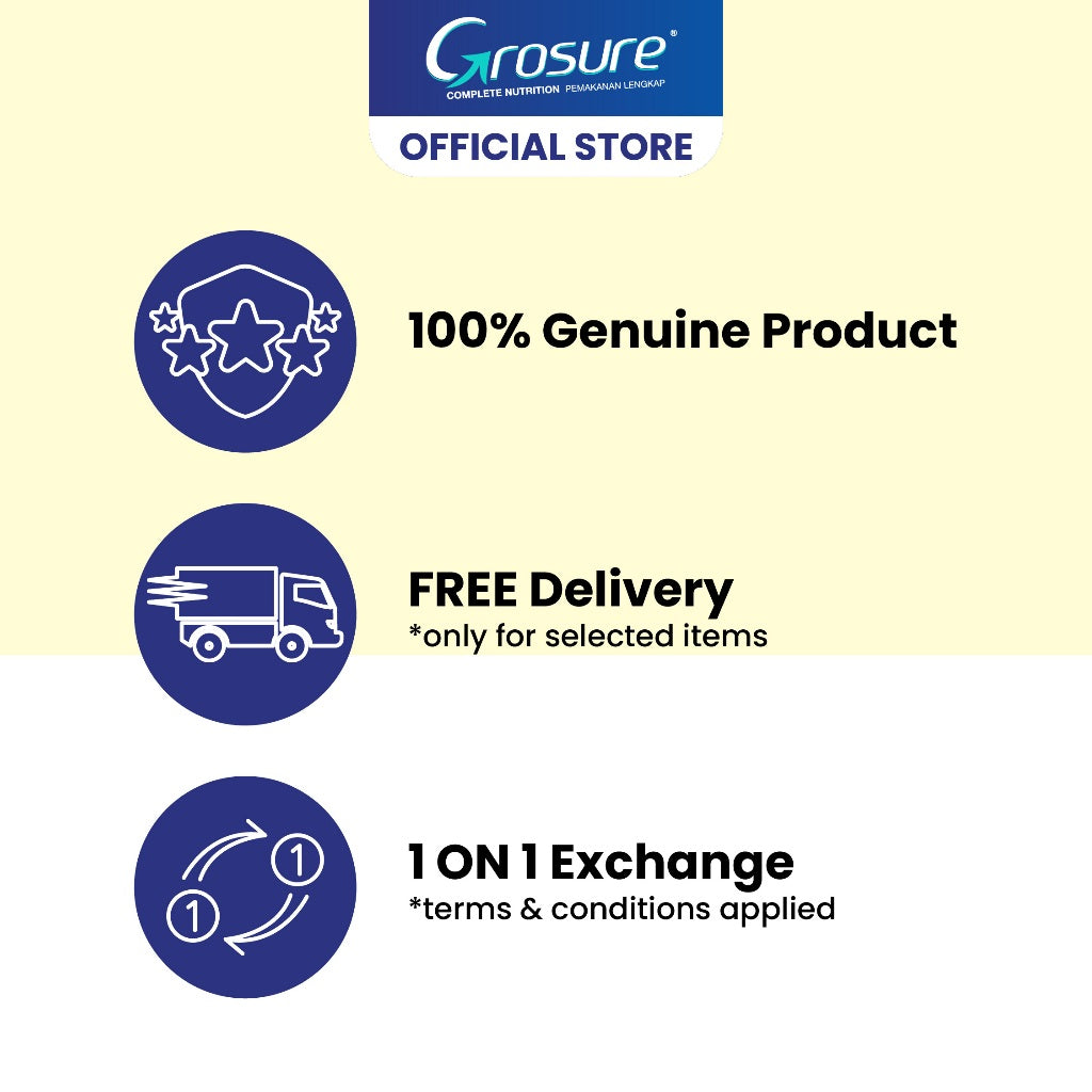 Grosure Activ 800GM Vanilla (Susu Kunyit Kolagen)